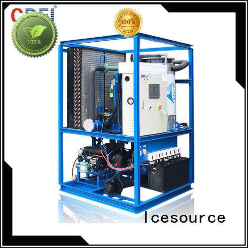 CBFI mechanical ice tube machine manufacturer for aquatic products preservation
