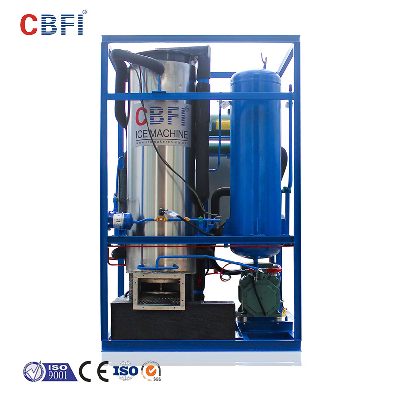 Commercial Block Ice Maker & Cbfi Abi50 5 Tons Per Day Direct Cooling