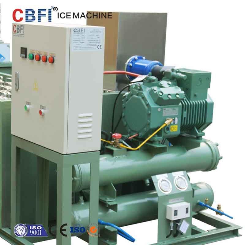 CBFI BBI50 Maszyna do lodu blokowego 5 ton dziennie używana R404A