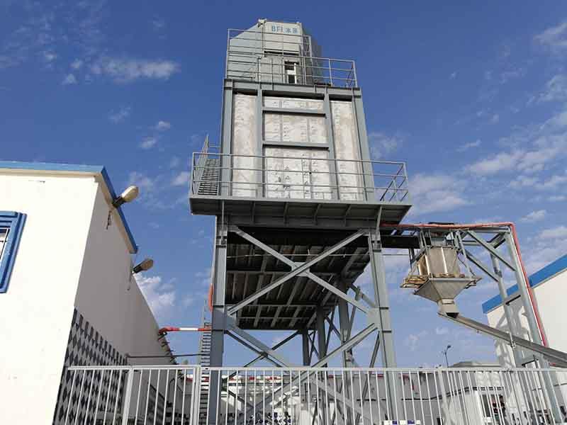 Автоматическая установка для производства чешуйчатого льда 50 тонн в день, Марокко