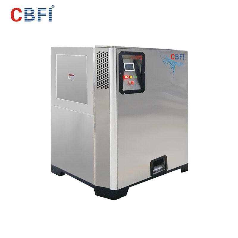 CBFI CI01 1 طن في اليوم آلة صنع مكعبات الثلج للمشروبات الباردة