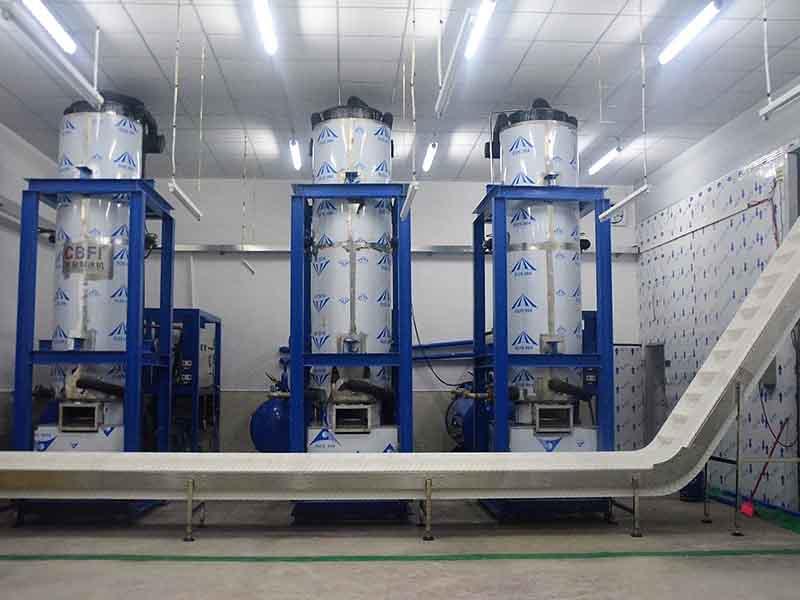 50 Tons 24 Hours Tube Ice Machine and Cube Ice Machine Full-Automatic Plant