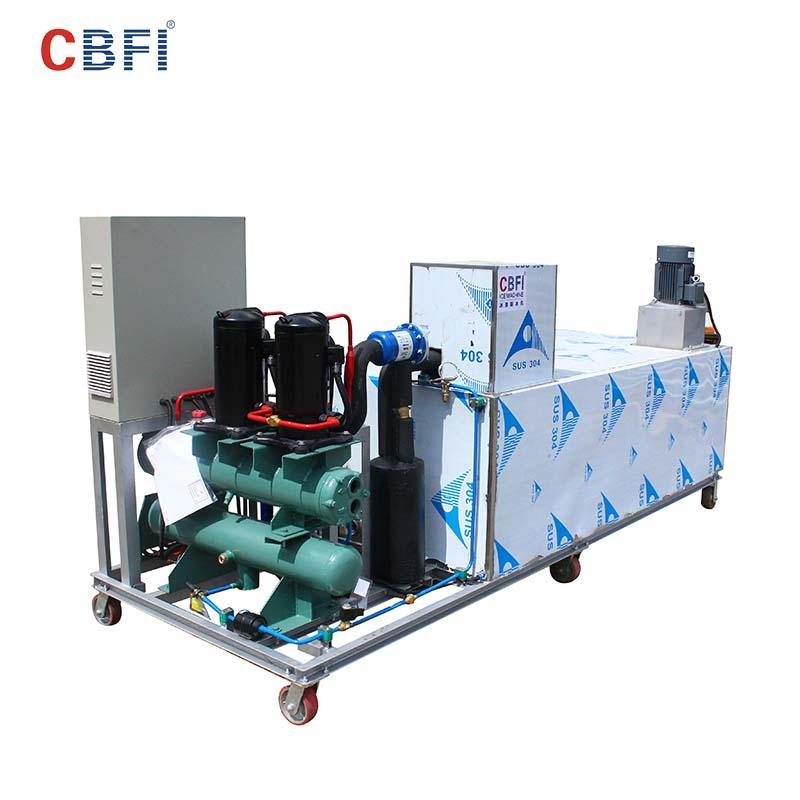 CBFI easy to use industrial ice block machine long-term-use for crushing ice