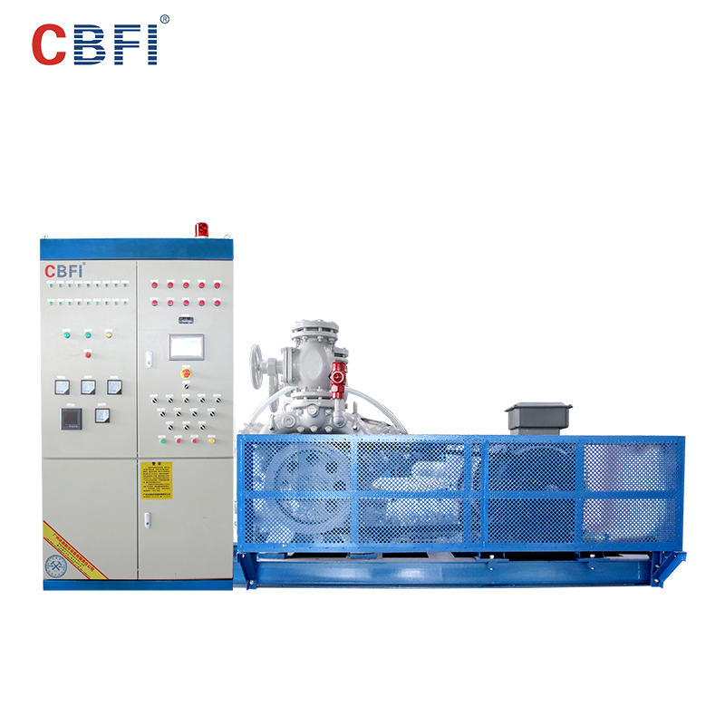 CBFI AT80 80 Tons Per Day Ammonia Refrigerant Tube Ice Making Machine