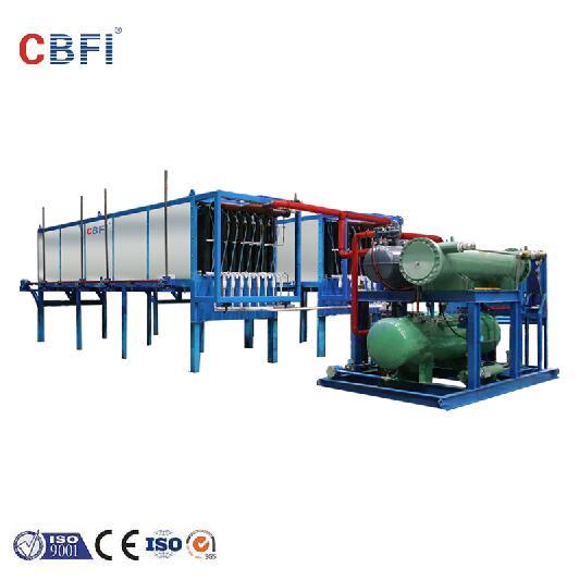 CBFI ABI250 Máquina de bloco de gelo de resfriamento direto de 25 toneladas por dia