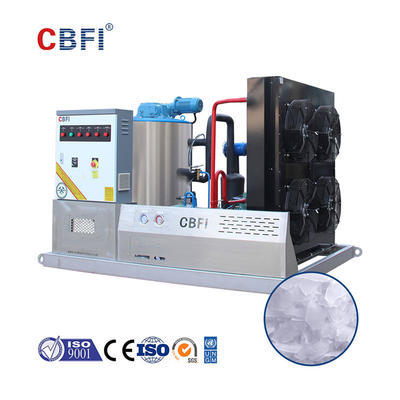 CBFI BF3000 3 Tons Per Day Flake Ice Making Machine For Aquatic Goods
