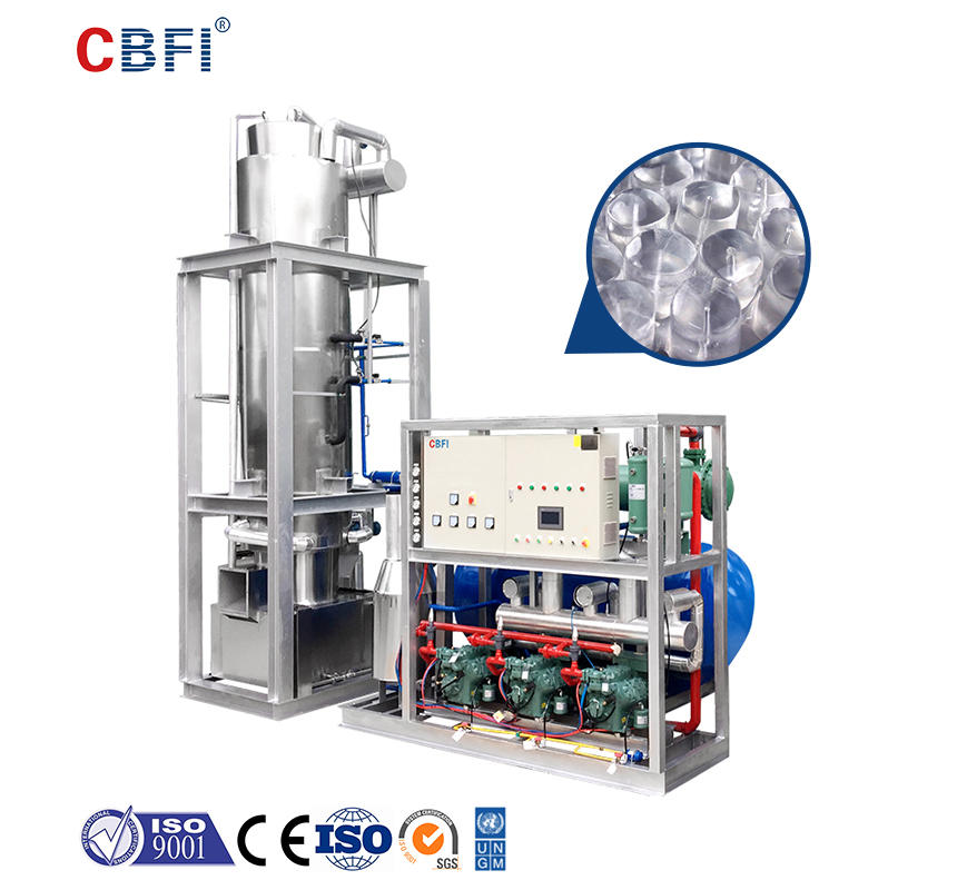 CBFI TV300 30-тонный трубчатый льдогенератор