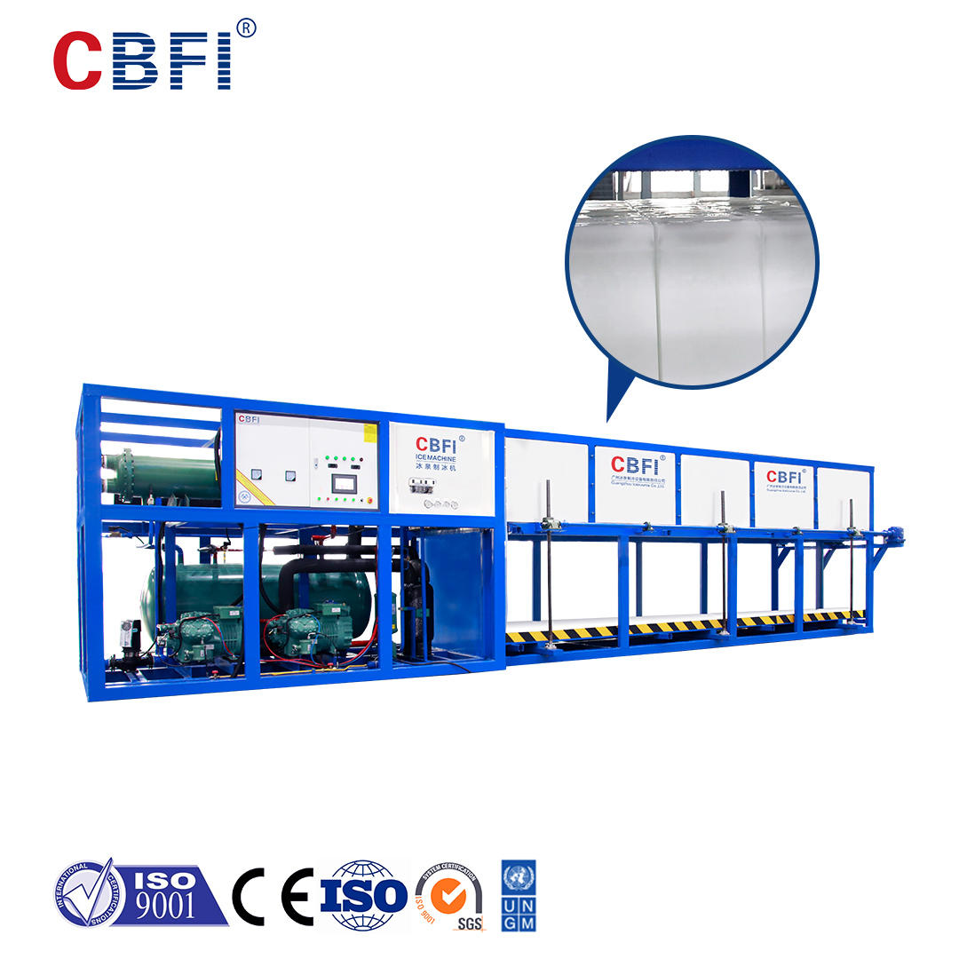 CBFI Máquina de bloco automática de gelo de nova geração