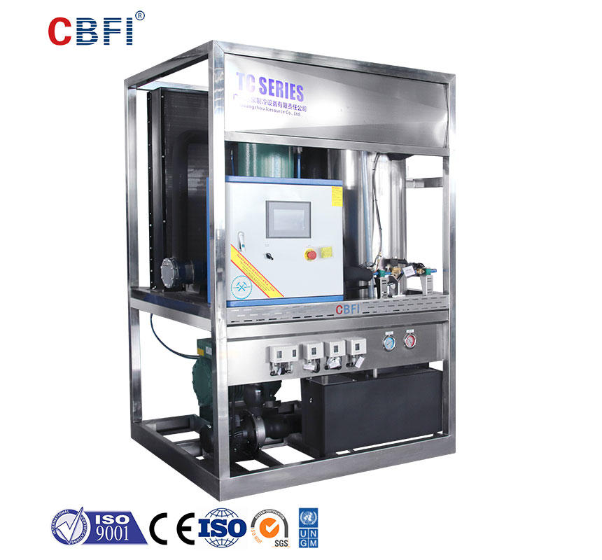 CBFI TV10 1 Ton Per Day Tube Ice Making Machine For Drinks