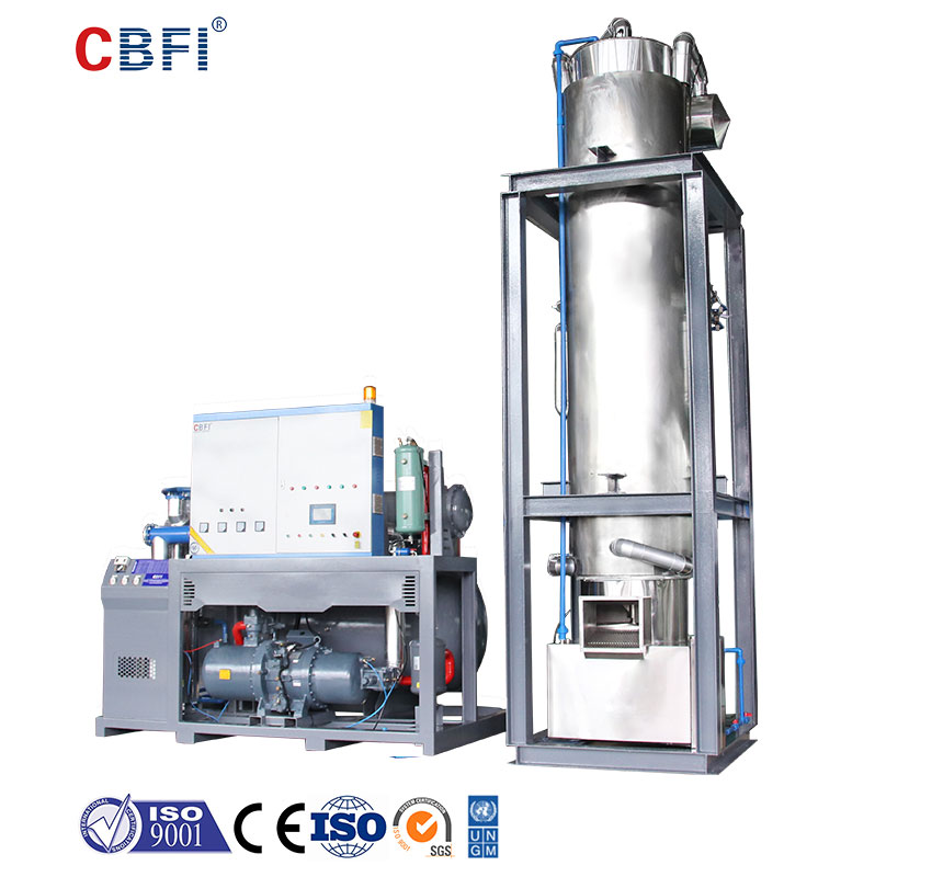 CBFI TV300 30 Tons Per Day Tube Ice Making Machine Plant