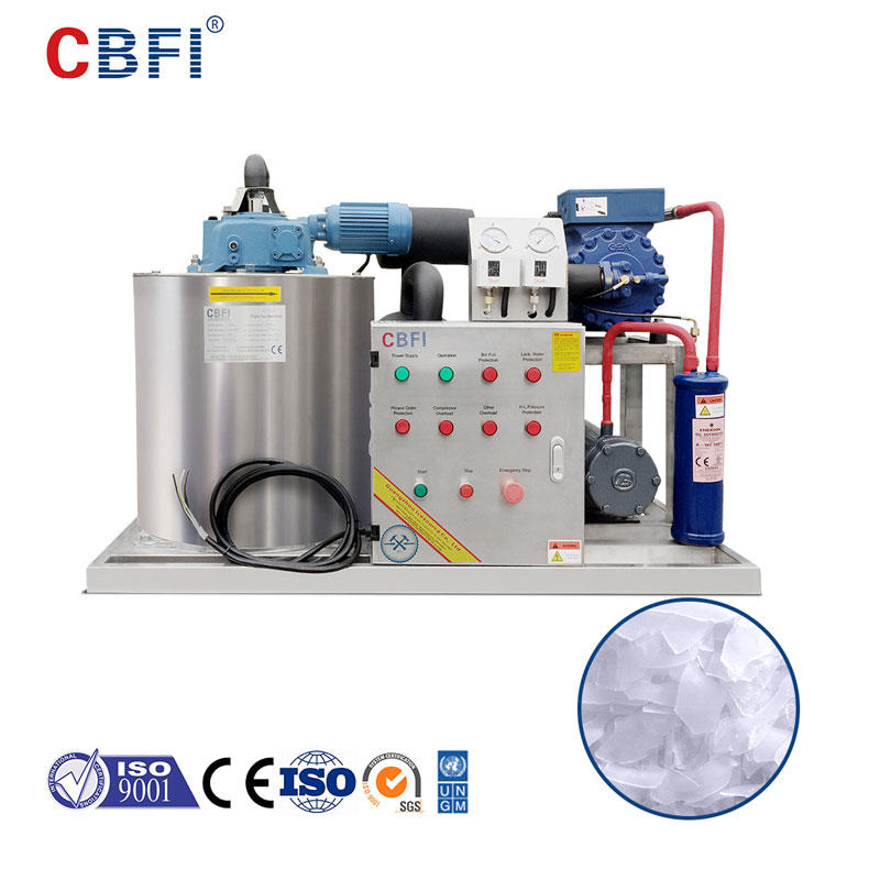 CBFI BF500 500 кг в день льдогенератор чешуйчатого льда
