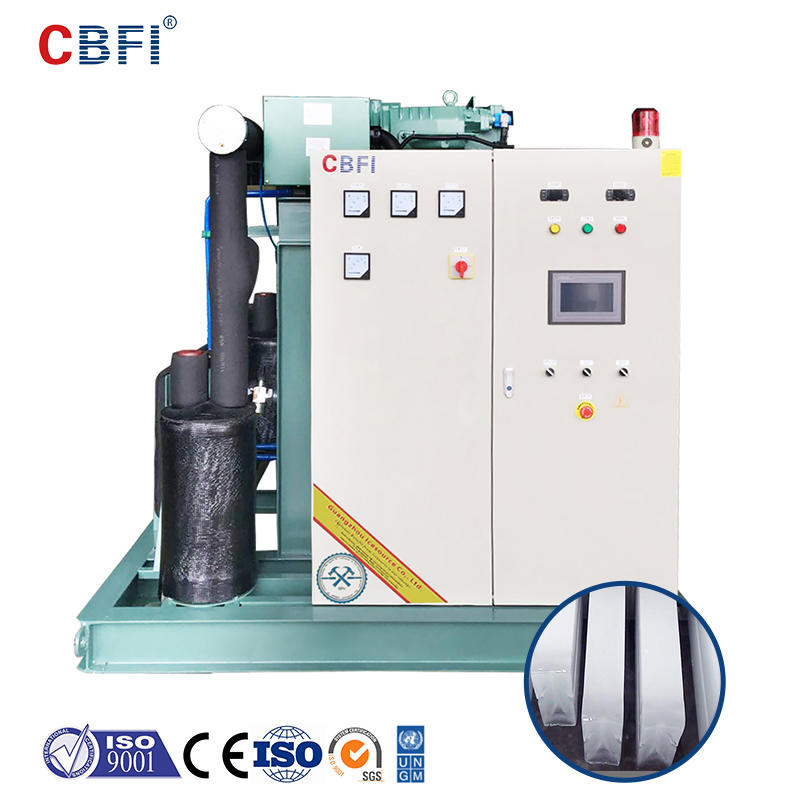 CBFI BBI300 30 طن في اليوم آلة تصنيع قوالب الثلج من النوع المالح