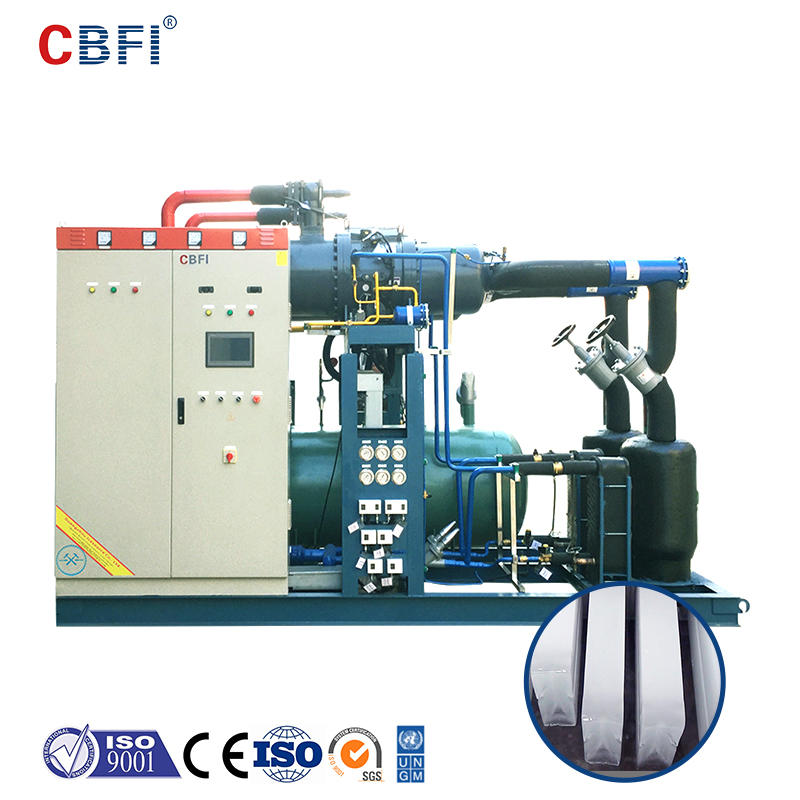 آلة تصنيع قوالب الثلج CBFI BBI1000 100 طن في اليوم