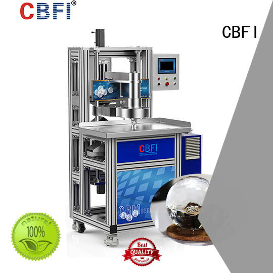 CBFI clean round ice cube maker consumption for high-end wine