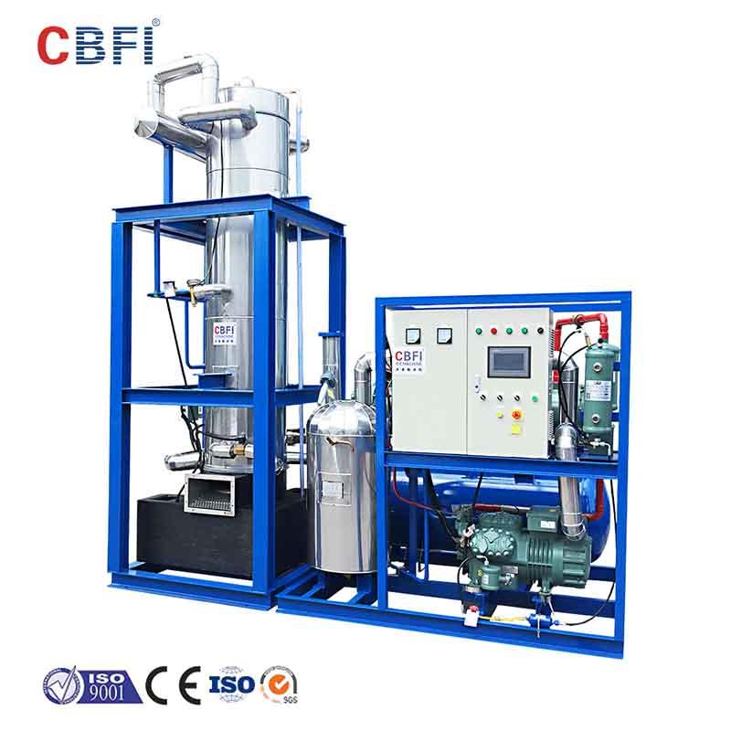 CBFI TV100 10 Tons Per Day Tube Ice Machine For Hotels-2