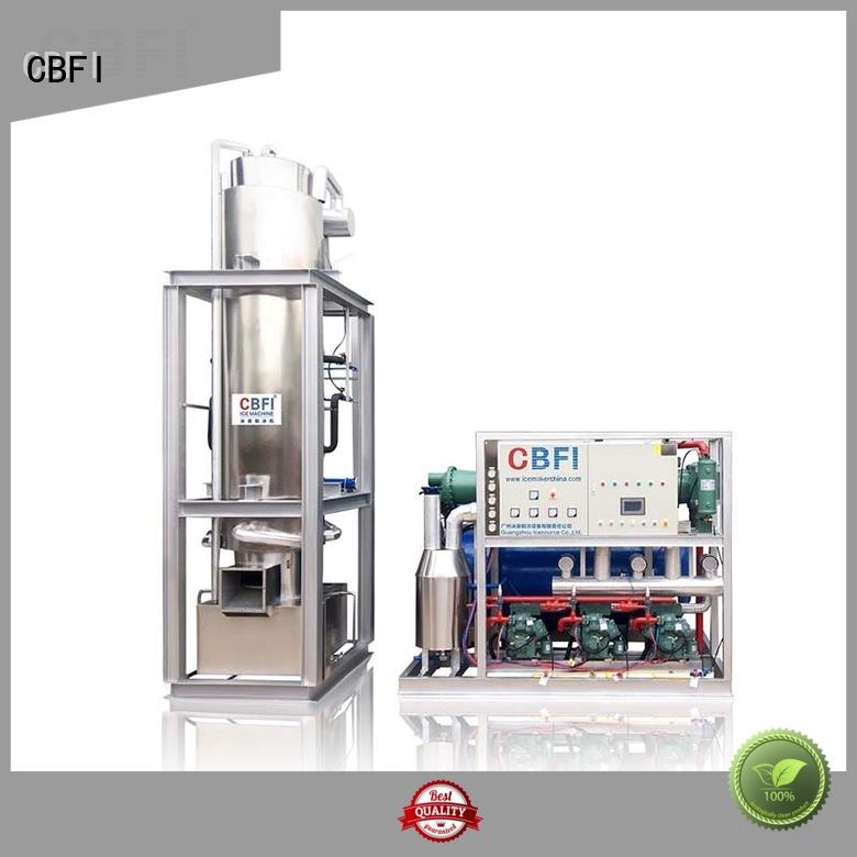 CBFI tube ice maker machine philippines export for beverage cooling
