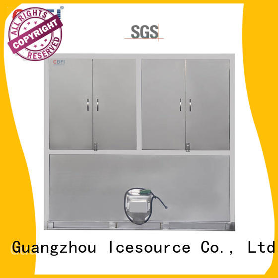 CBFI widely used industrial ice cube machine factory for vegetable storage