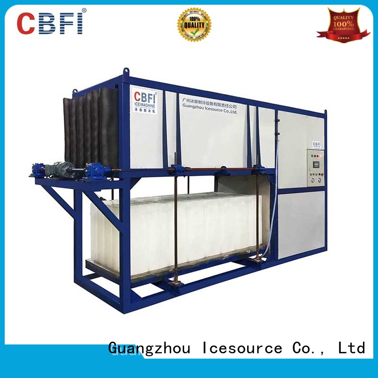 Commercial Block Ice Maker & Cbfi Abi50 5 Tons Per Day Direct Cooling