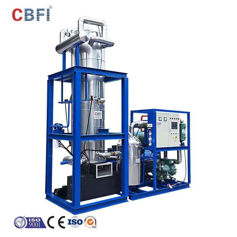 CBFI TV100 10 Tons Per Day Tube Ice Machine For Hotels-1
