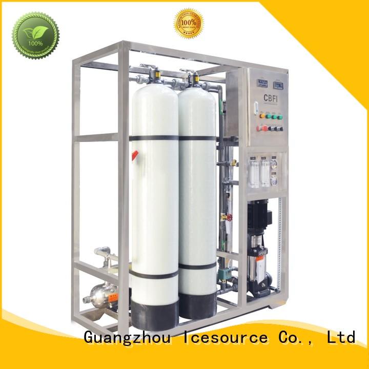 CBFI high-end water treatment for ball ice making