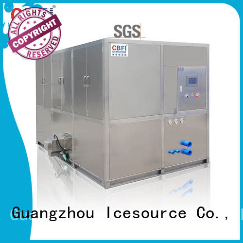 CBFI capacity large ice cube machine manufacturer for vegetable storage