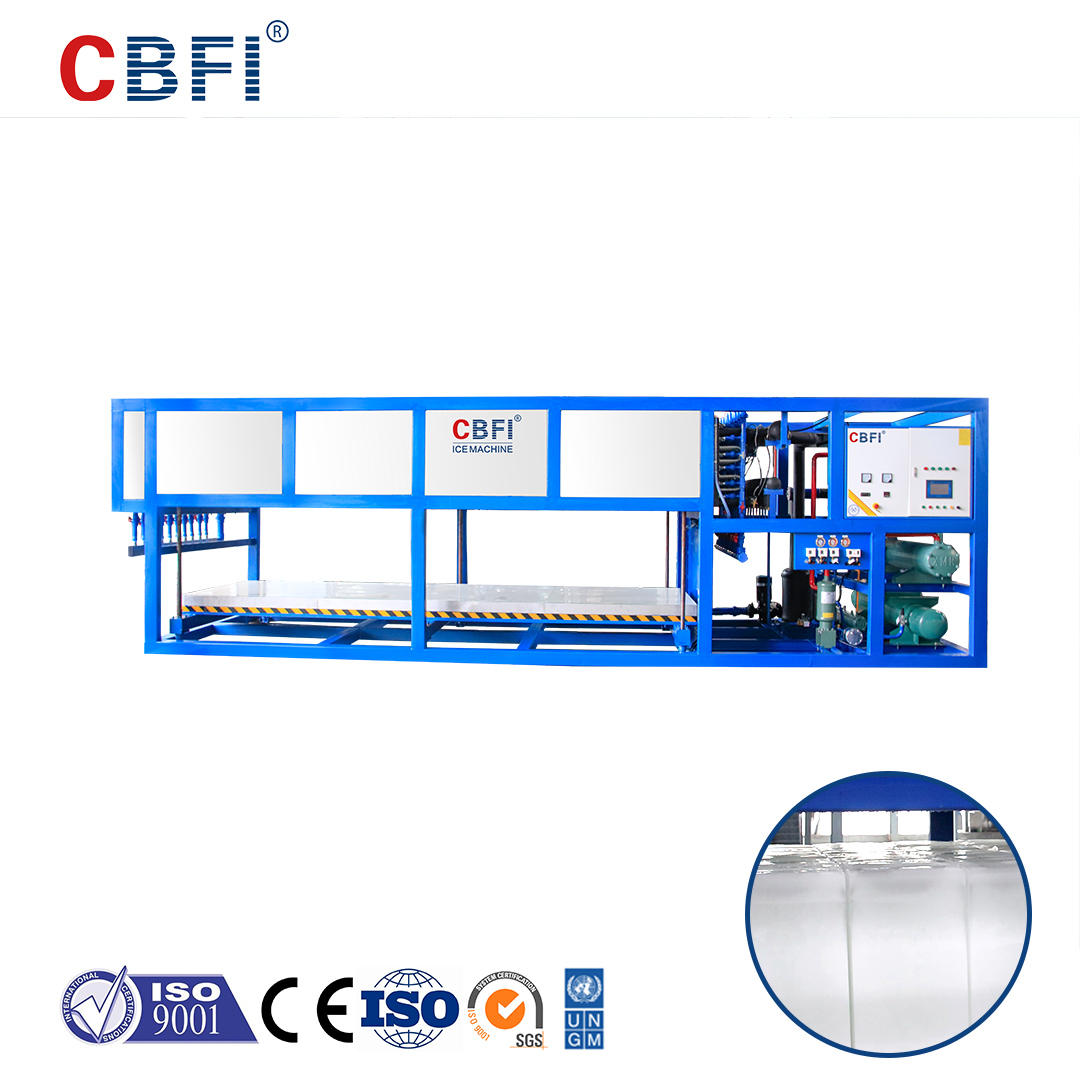 CBFI ABI100 10 тонн в день блочный льдогенератор с прямым охлаждением