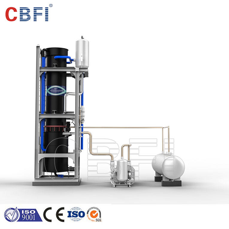 CBFI TV300 30 Tons Per Day Tube Ice Making Machine Plant