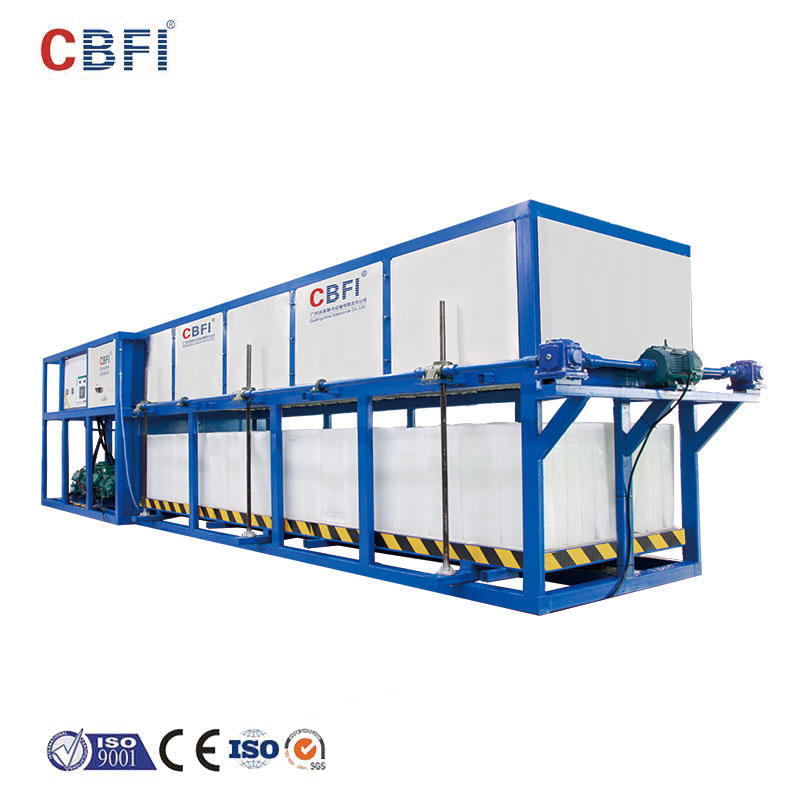 CBFI ABI150 Machine à glace à bloc de refroidissement direct 15 tonnes par jour