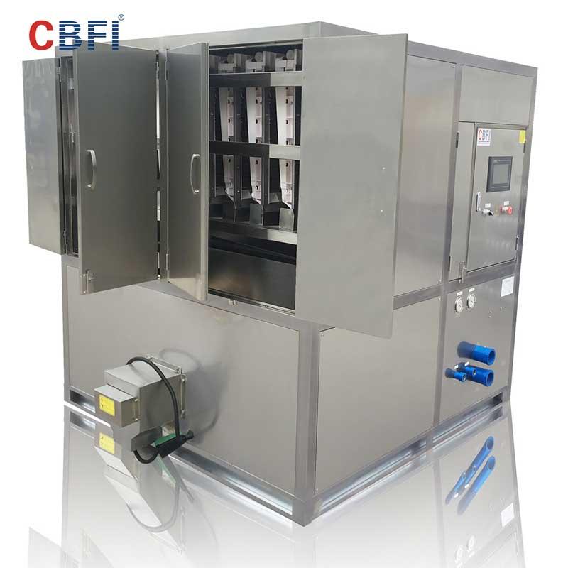 CBFI long-term used commercial ice cube machine order now for vegetable storage