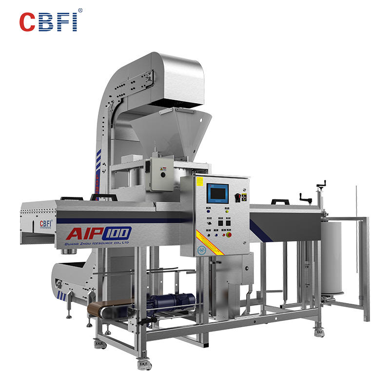 CBFI high-end ice cream packaging machine widely-use for wine cooling