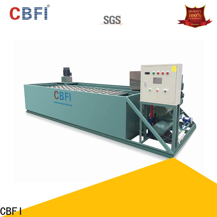 CBFI clean tube ice plant manufacturers free design for summer
