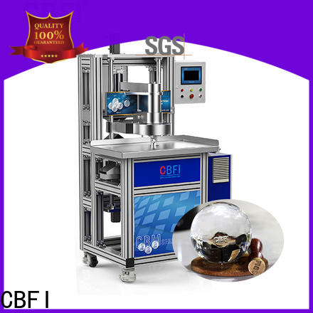 CBFI carving tabletop ice machine for ball ice making