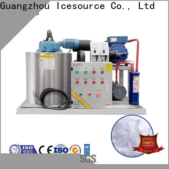 CBFI good-package flake ice machine commercial supplier for water pretreatment