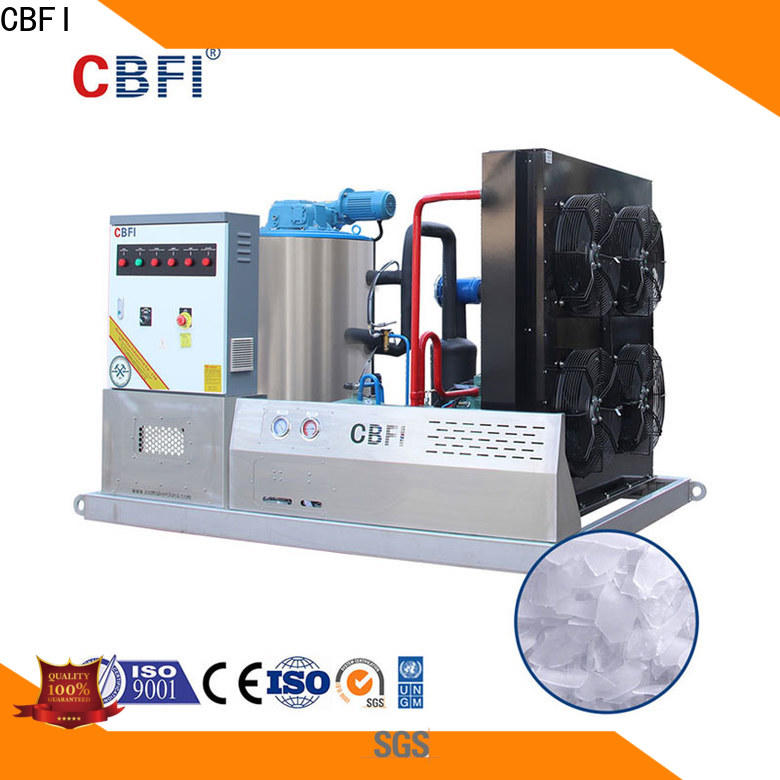 CBFI tons flake ice machine commercial certifications for ice making