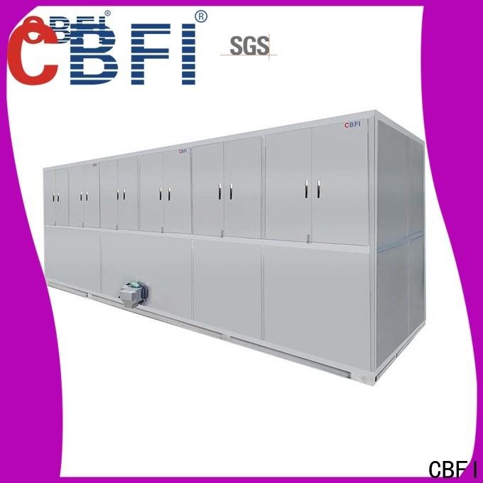 CBFI widely used cube ice maker machine customized for vegetable storage