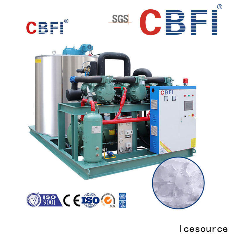 durable industrial flake ice machine seawater long-term-use for water pretreatment