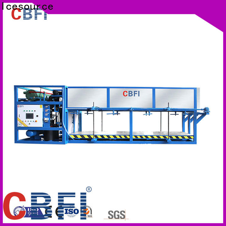 CBFI coolest direct cooling block ice machine factory for vegetable storage