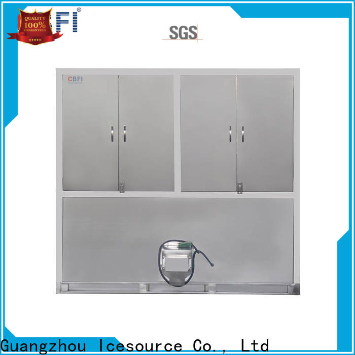 CBFI automatic industrial ice cube making machine factory for vegetable storage