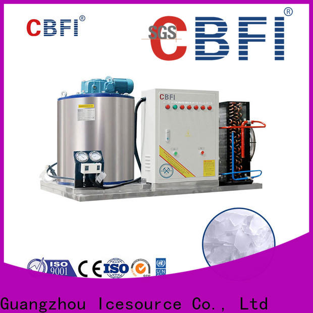CBFI first-rate flake ice makers commercial bulk production for aquatic goods