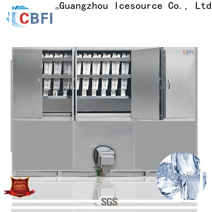 CBFI clear ice cube maker bulk production order now