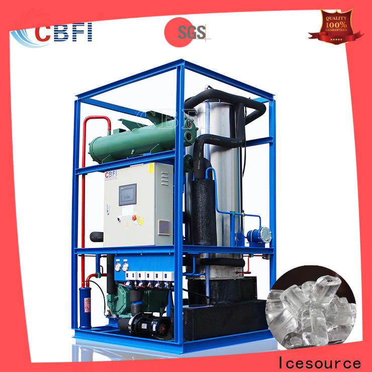CBFI clear ice tube maker at discount for ice sculpture