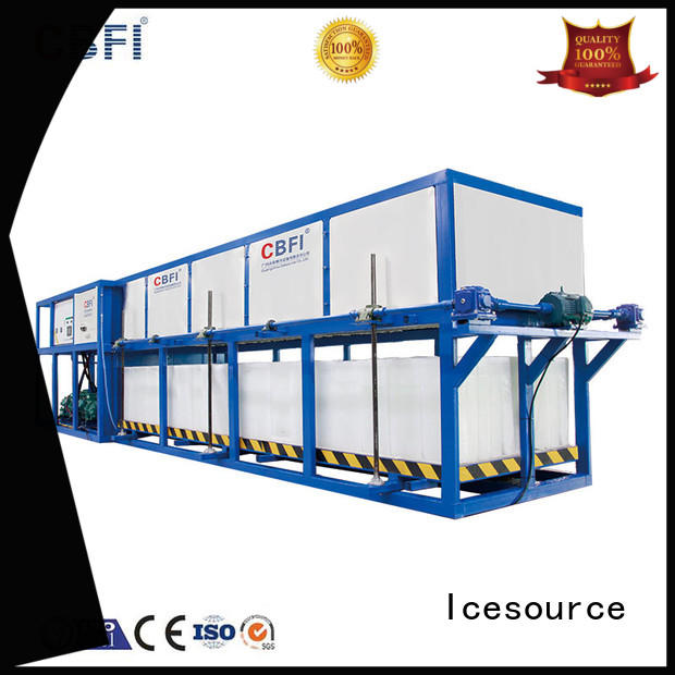 CBFI auto direct cooling block ice machine factory price for fruit storage